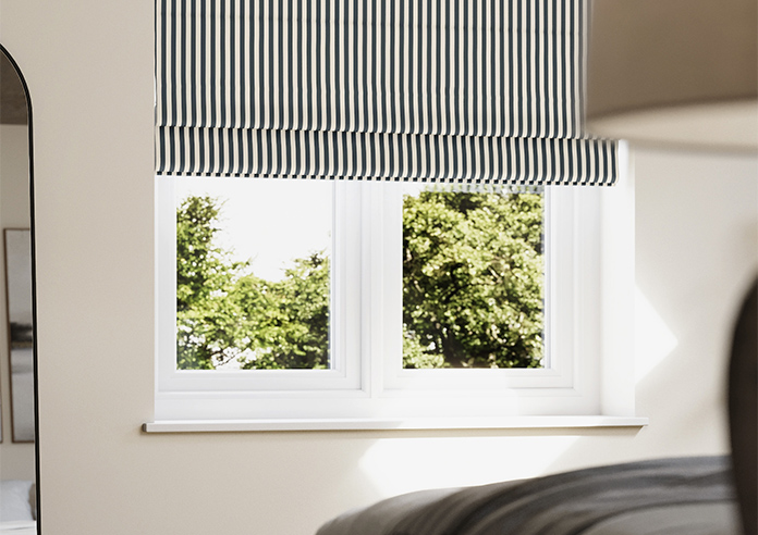 The British Stripe Co. Catherine, Polzeath No.1 - Twist&Fit Roman Blind - Image 5